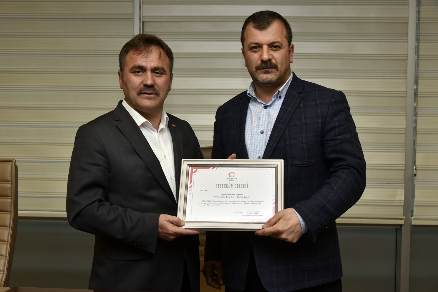 Başkan Çimen Meclis Üyelerine teşekkür etti 10