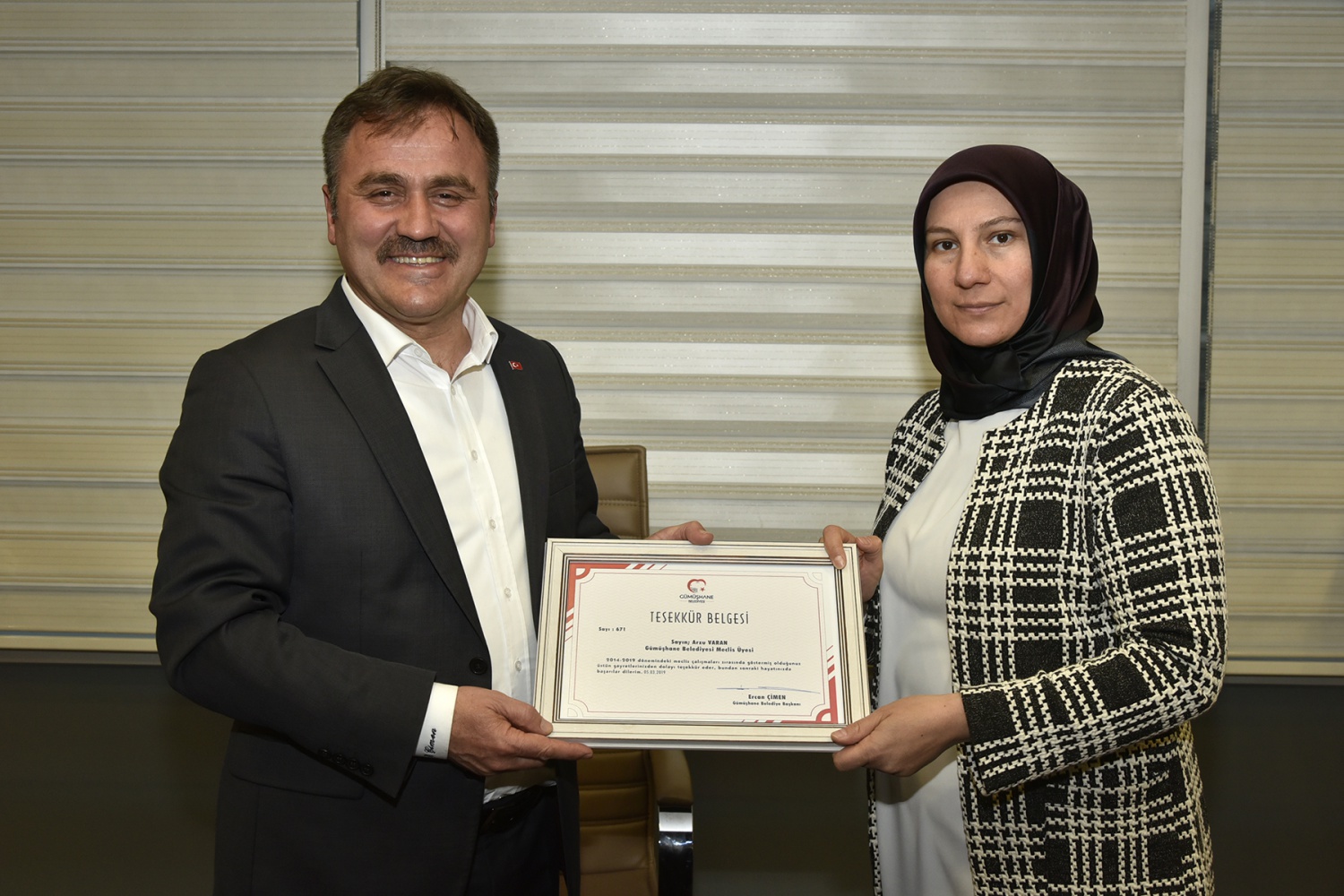 Başkan Çimen Meclis Üyelerine teşekkür etti 14