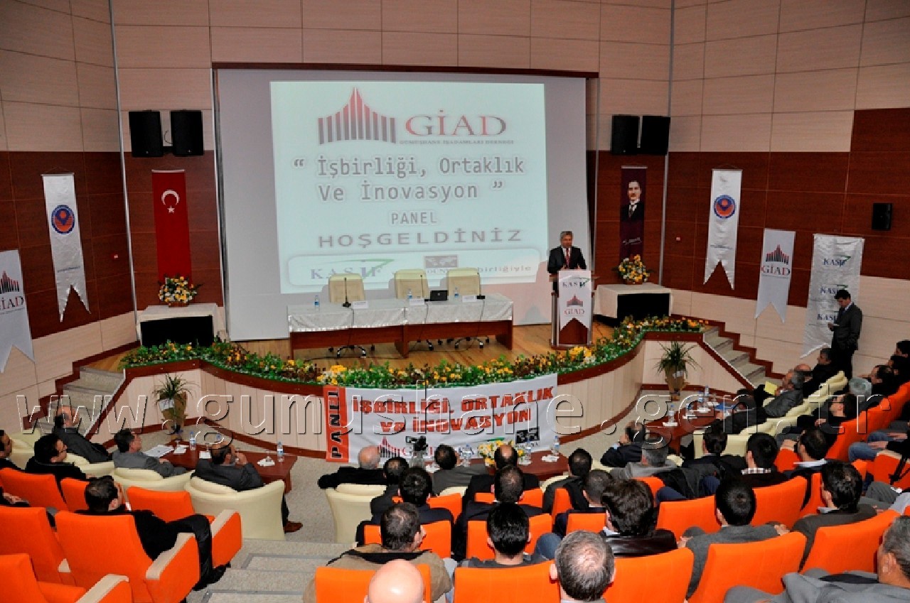 Gümüşhane'de 'İşbirliği, Ortaklık ve İnovasyon' Konulu Panel Düzenlendi 1