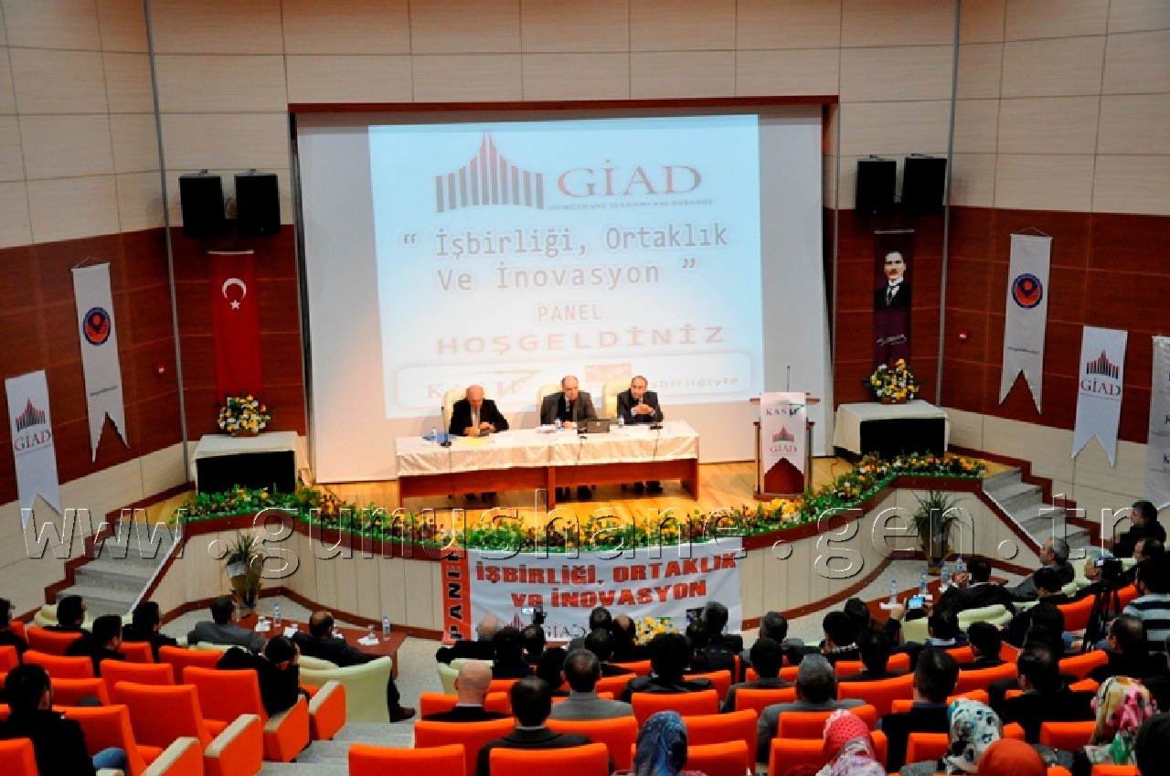 Gümüşhane'de 'İşbirliği, Ortaklık ve İnovasyon' Konulu Panel Düzenlendi 2