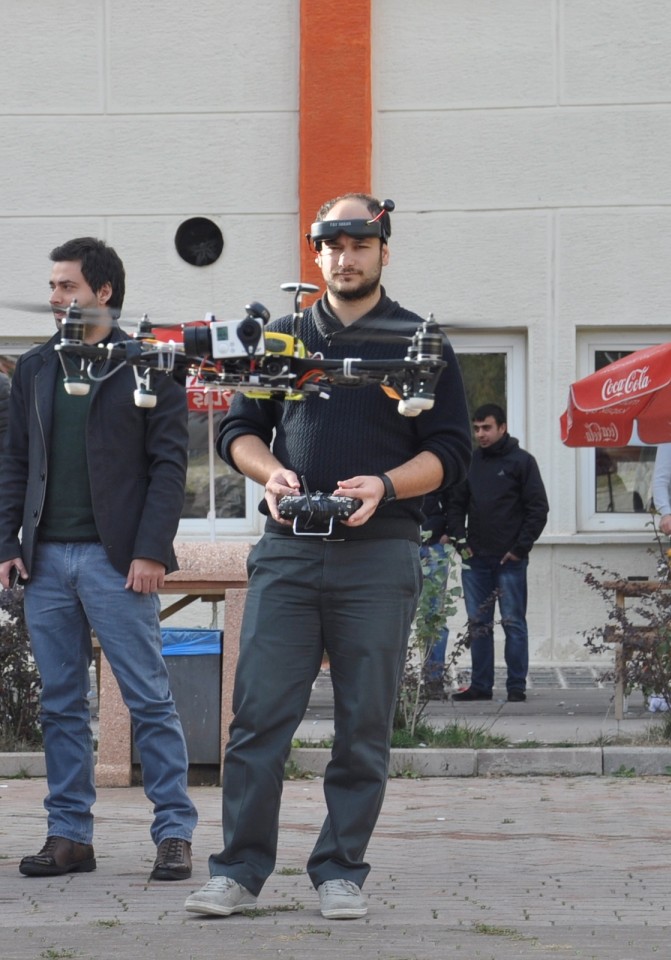 Gümüşhane Üniversitesi Hava Aracı Yaptı 1