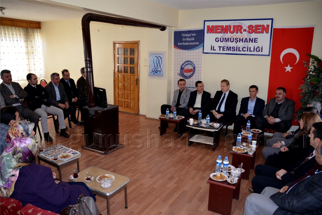Vali Yavuz Memur-Sen’i ziyaret etti 2