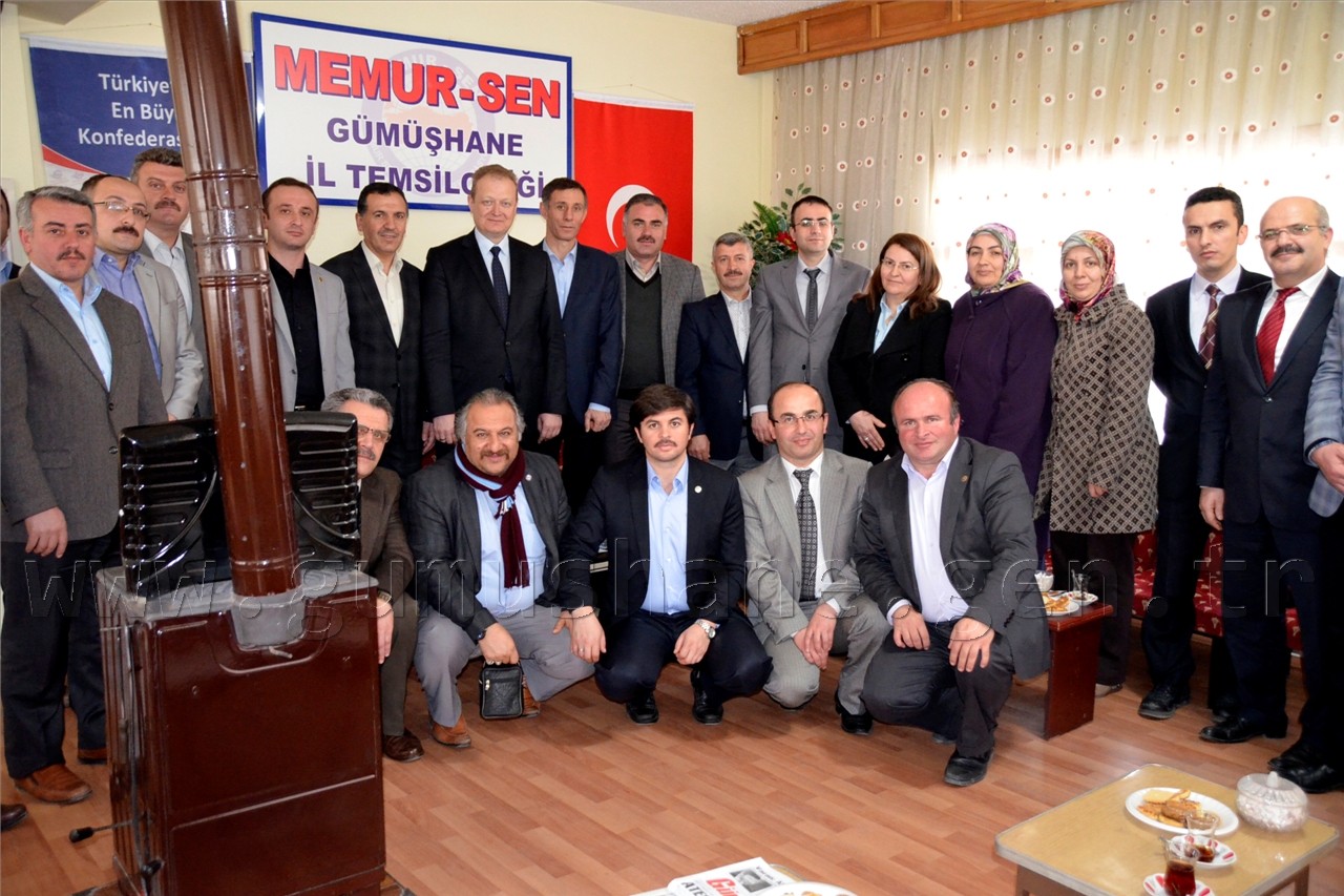 Vali Yavuz Memur-Sen’i ziyaret etti 4