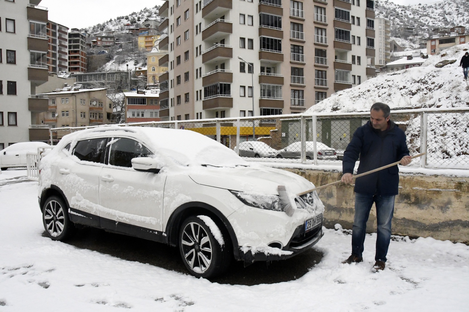 Gümüşhane’de Mart kapıdan baktırdı 1