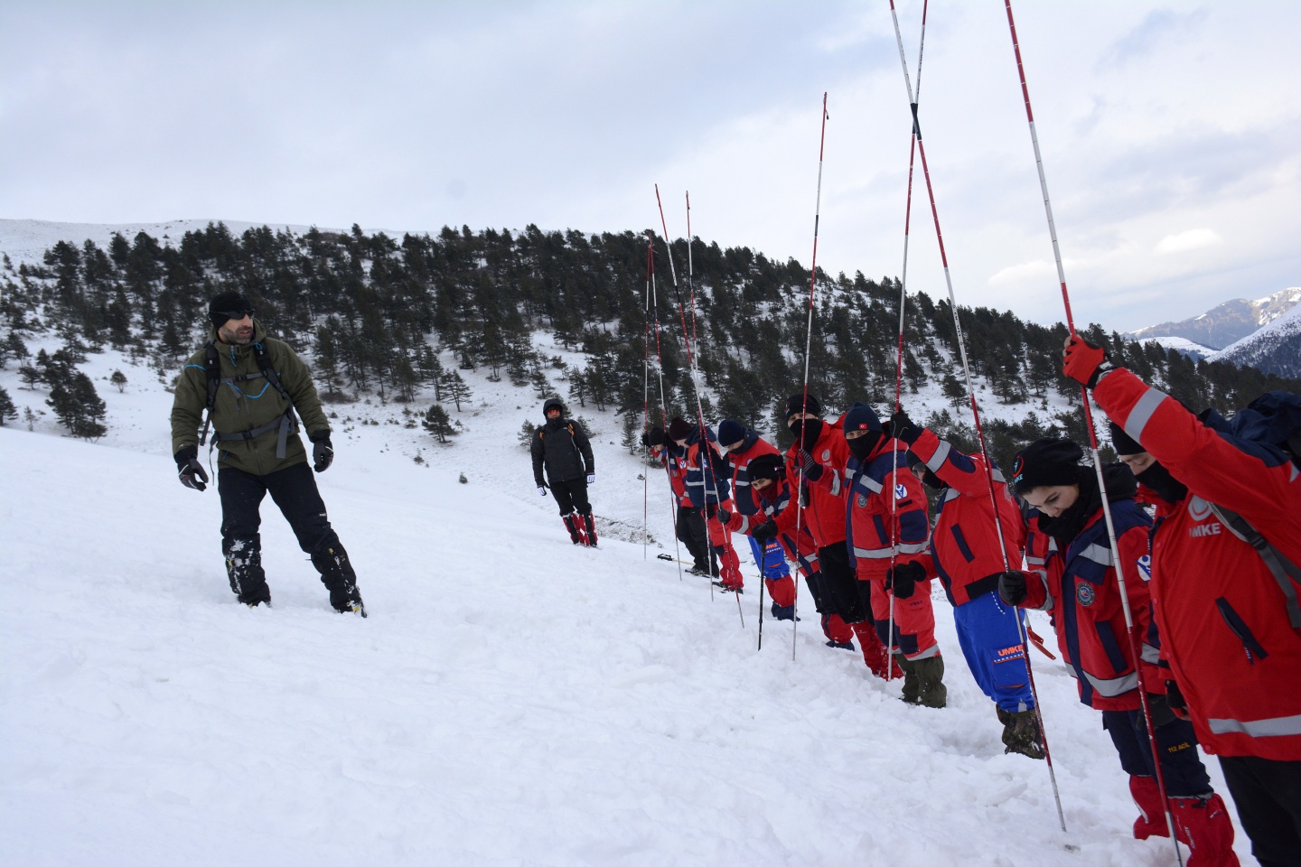 UMKE ekipleri Zigana Dağı’nda eğitim ve tatbikat kampında 6
