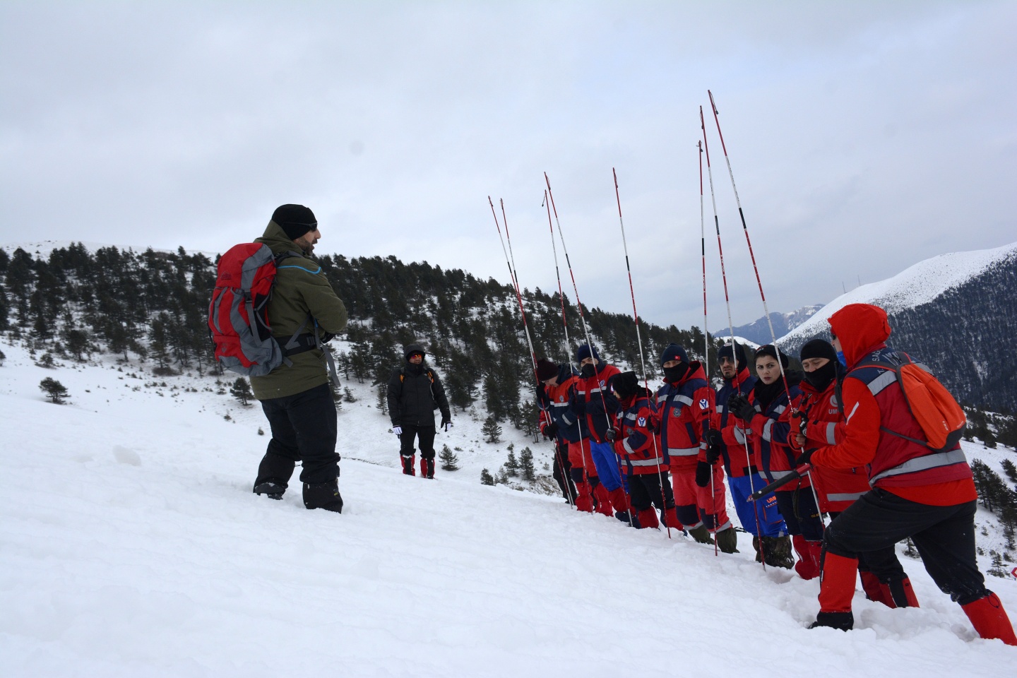 UMKE ekipleri Zigana Dağı’nda eğitim ve tatbikat kampında 9