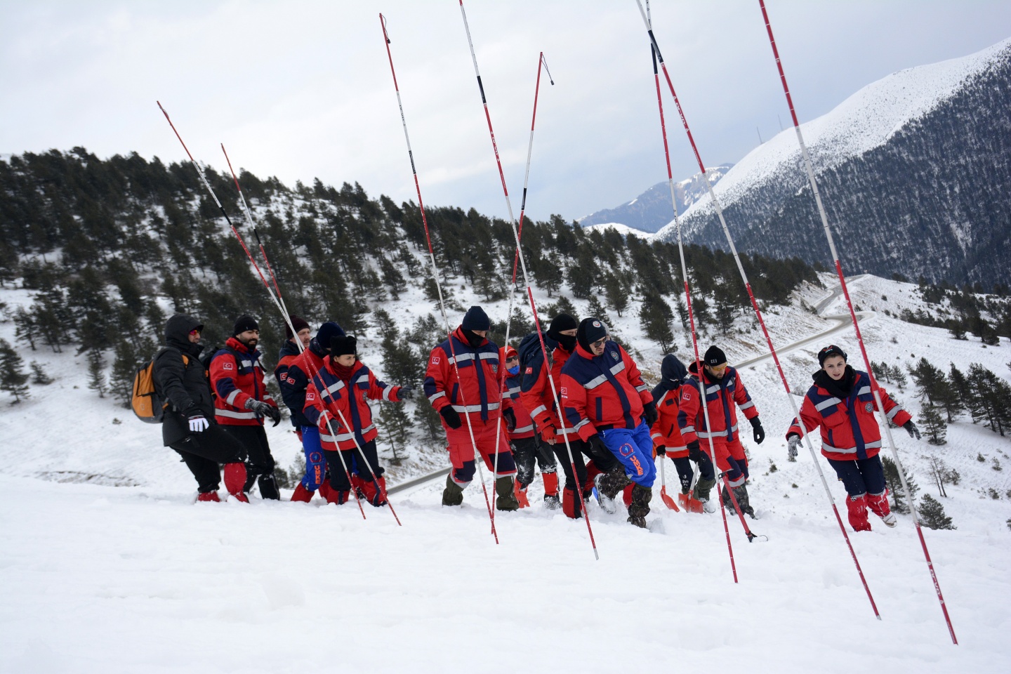 UMKE ekipleri Zigana Dağı’nda eğitim ve tatbikat kampında 14