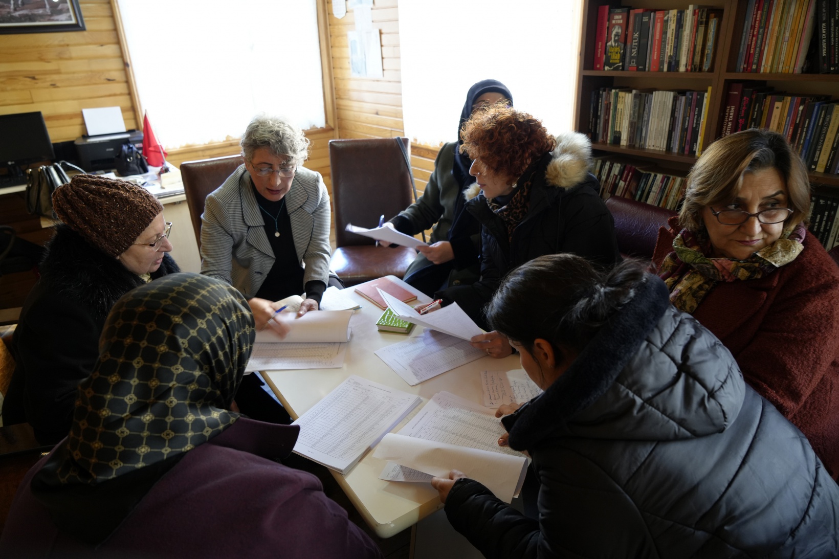 Bu mahallenin muhtar ve aza adaylarının tamamı kadın 1