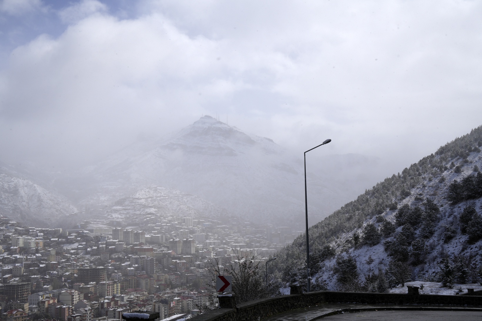 Gümüşhane kara kışı martta yaşıyor 8
