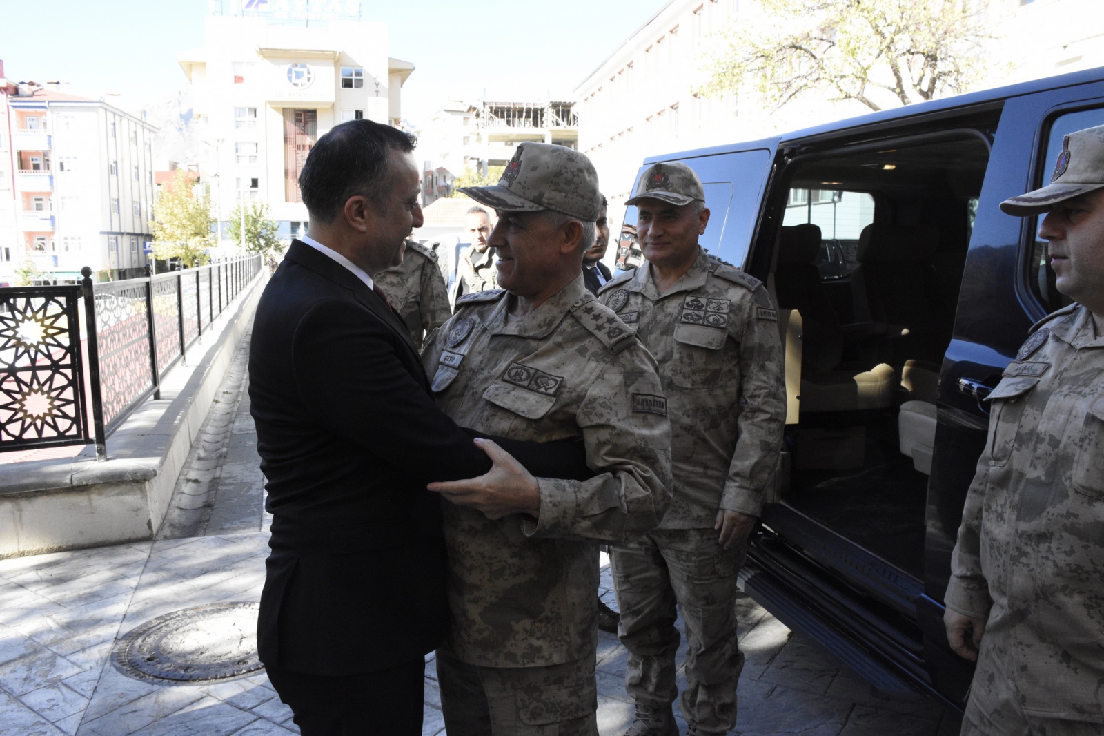 Jandarma Genel Komutanı Orgeneral Arif Çetin Gümüşhane'de 2