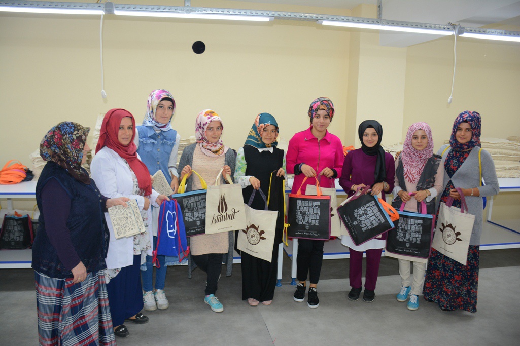 Özkürtün'de çanta fabrikasına adım adım 2