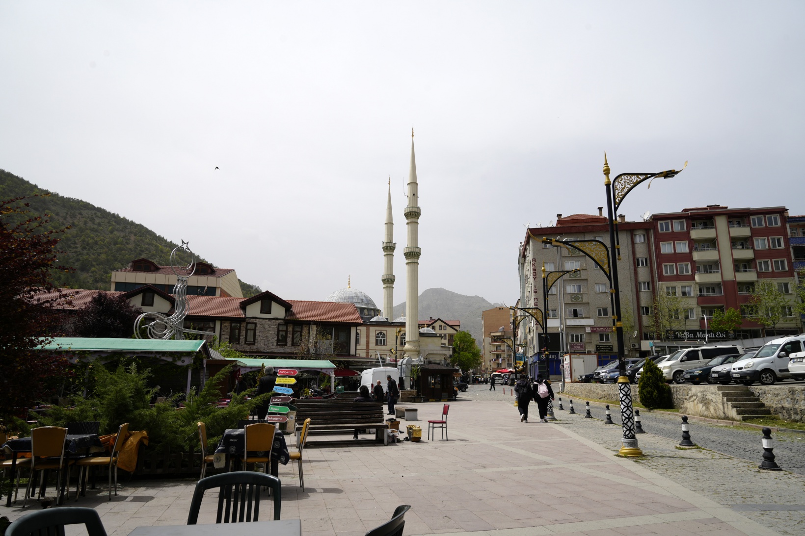 Gümüşhane Çöl Tozuna Teslim: Kent Kızıla Boyandı 1