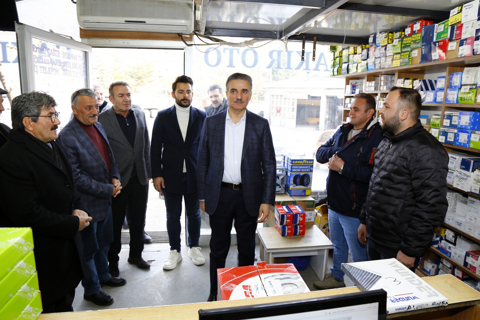 Vali Baruş sanayi esnafıyla buluştu 29