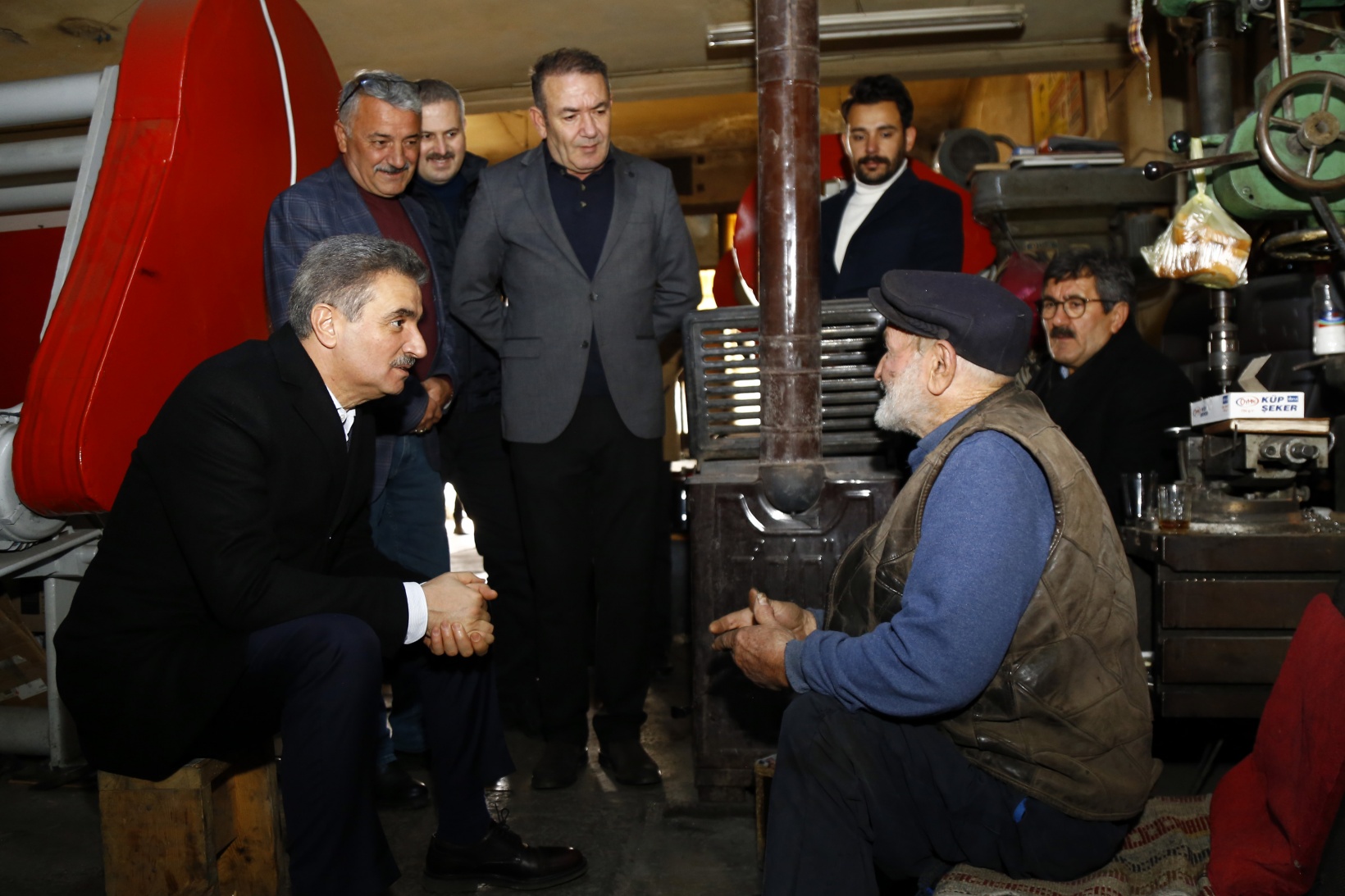 Vali Baruş sanayi esnafıyla buluştu 34