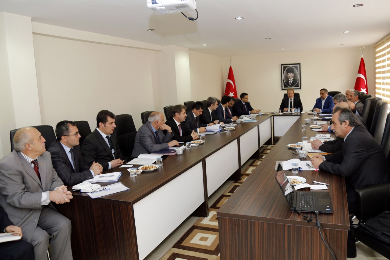 Gümüşhane İl Özel İdaresinde Değerlendirme Toplantısı 1