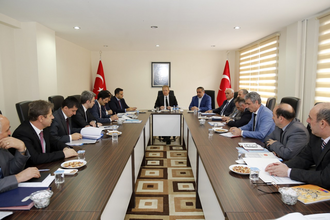 Gümüşhane İl Özel İdaresinde Değerlendirme Toplantısı 2