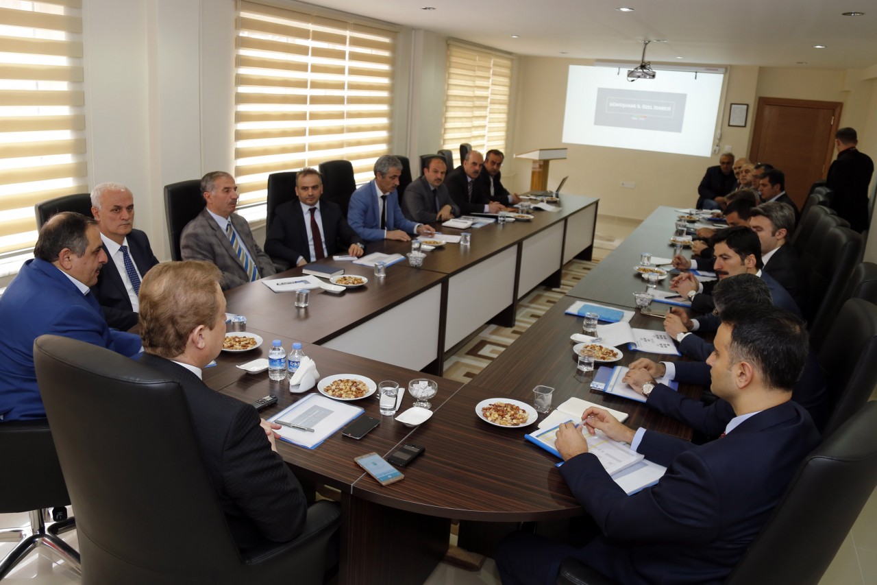 Gümüşhane İl Özel İdaresinde Değerlendirme Toplantısı 4