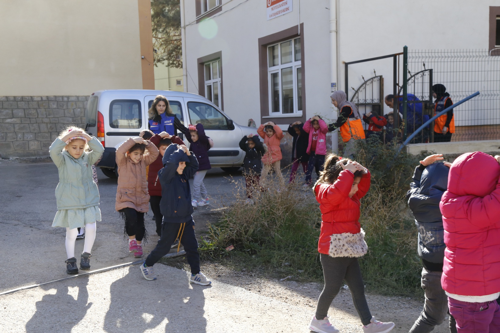 Gümüşhane’de deprem anı tatbikatı yapıldı 14