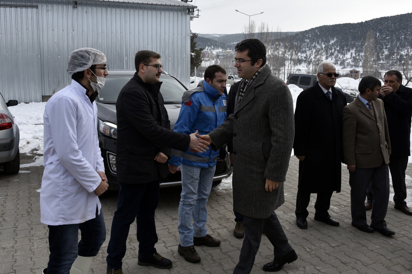 Vali Memiş, katkısız yoğurt ve peynir üretimini inceledi 1