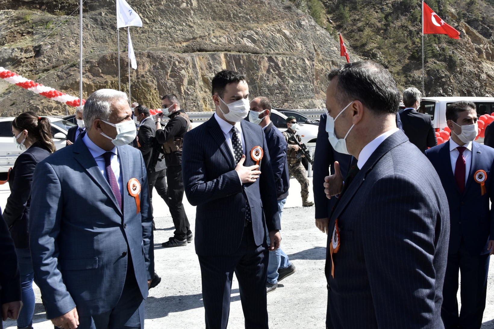 Kürtün Ayrım Kavşağı ve Tüneli törenle hizmete girdi   37