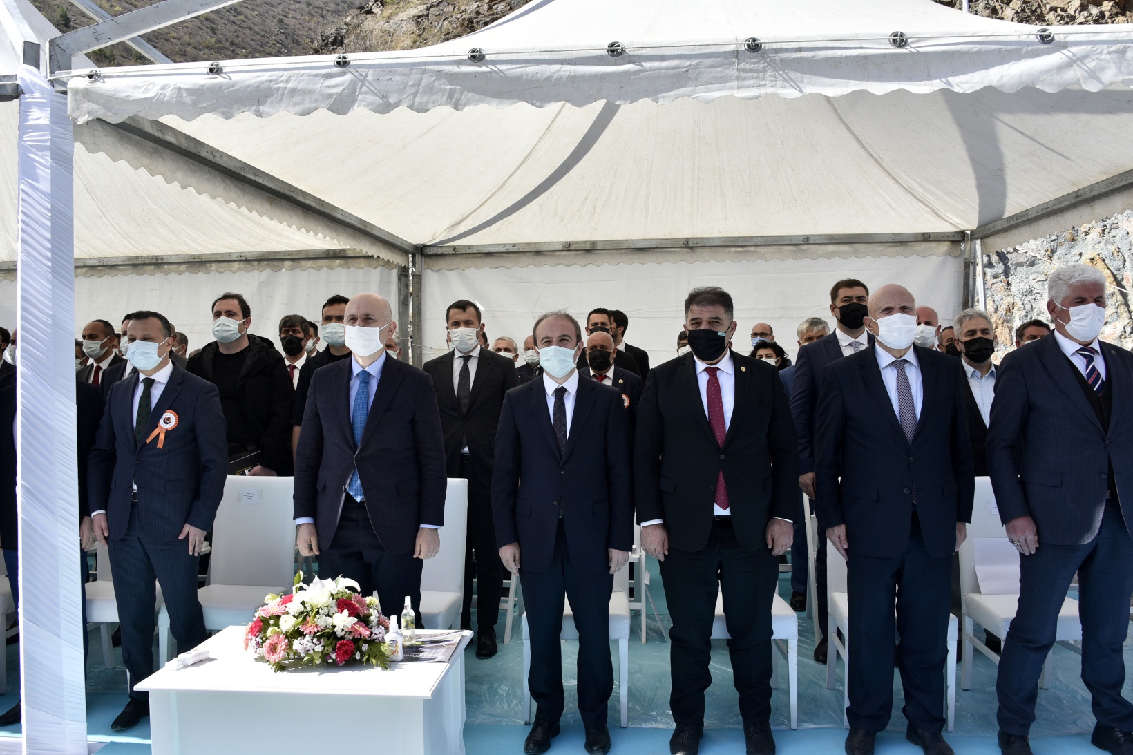 Kürtün Ayrım Kavşağı ve Tüneli törenle hizmete girdi   1