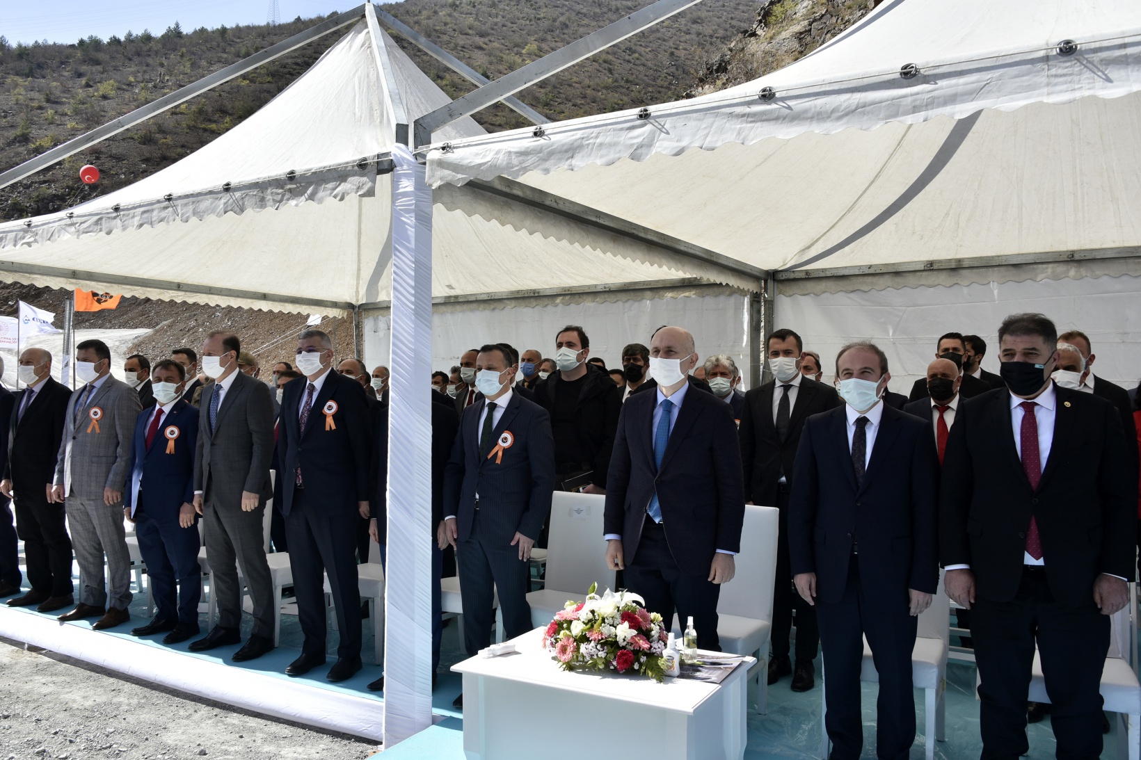 Kürtün Ayrım Kavşağı ve Tüneli törenle hizmete girdi   31