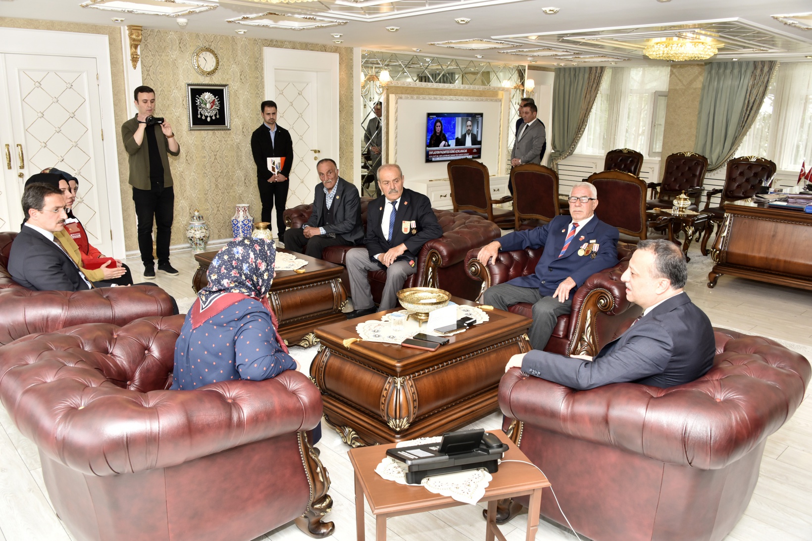 Gümüşhane’de Kıbrıs Gazileri madalyalarını aldı 9