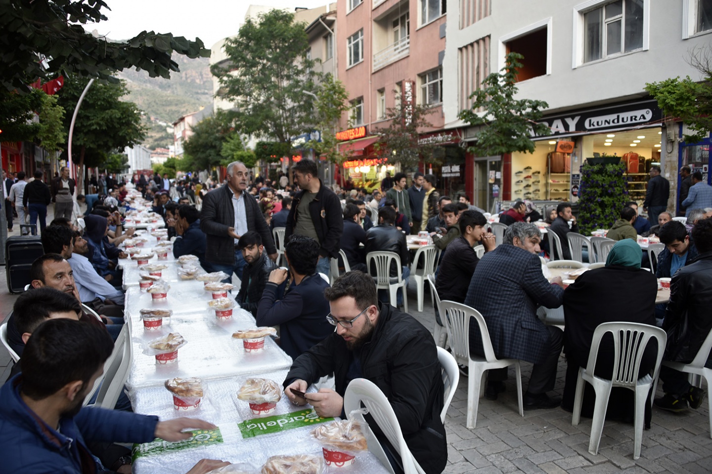 Gümüşhane’de sokak iftarı 5