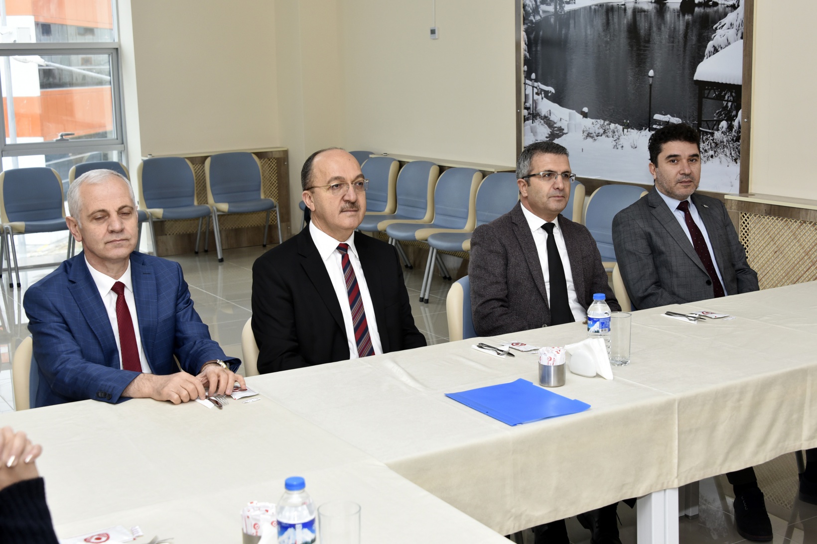 Rektör Zeybek gazetecilerle buluştu 6