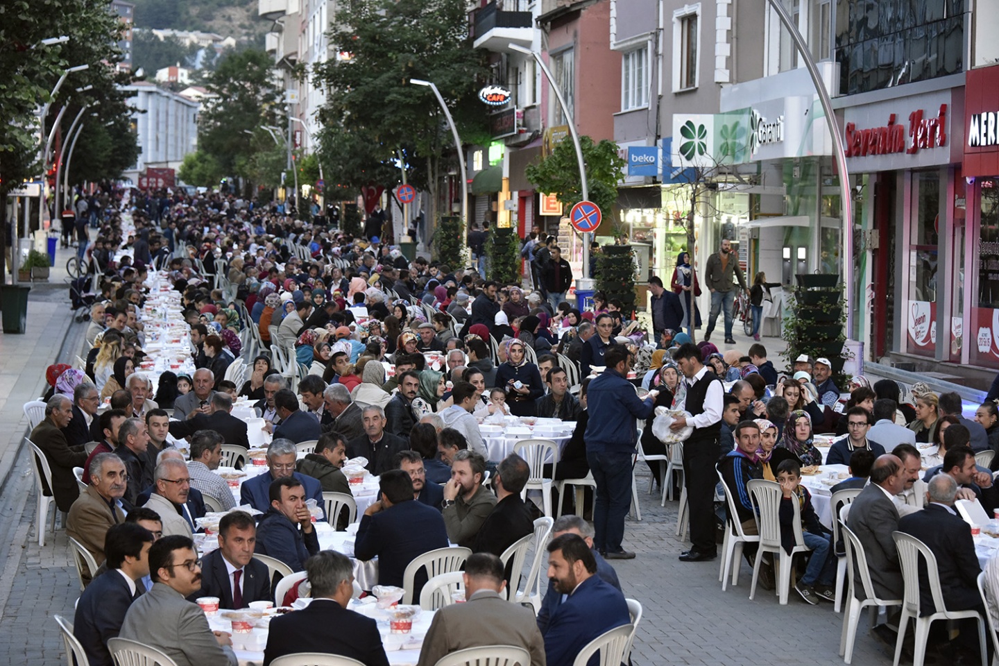 Gümüşhane’de sokak iftarı 14
