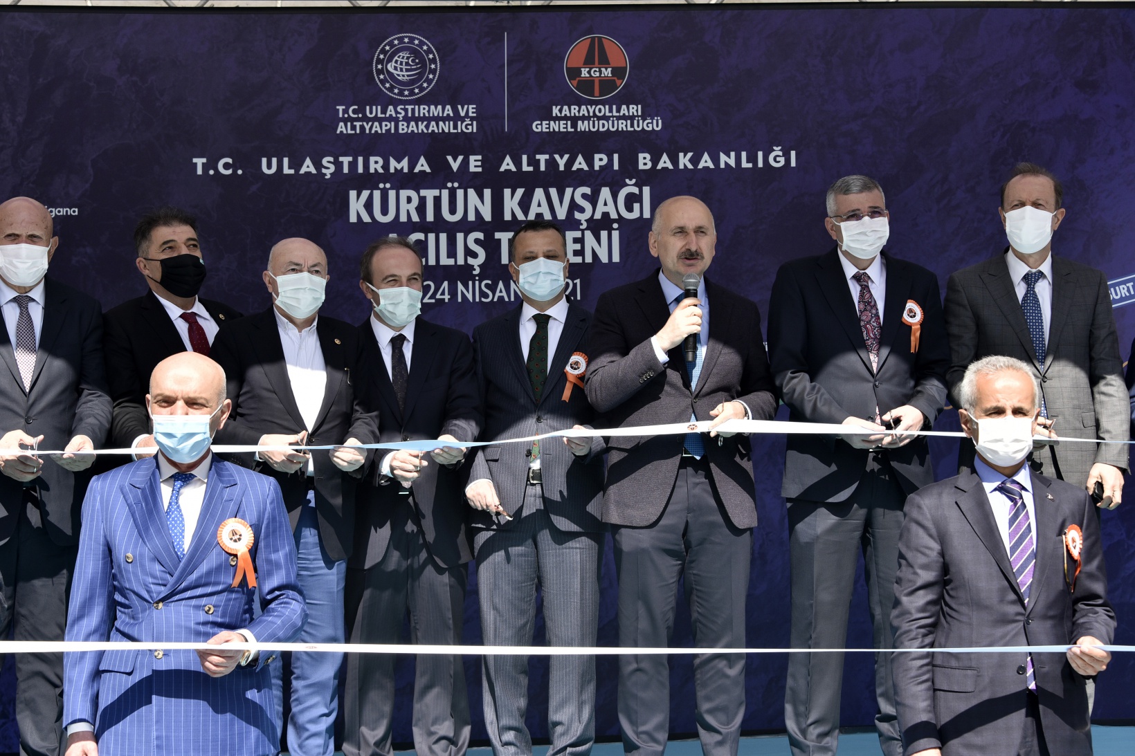 Kürtün Ayrım Kavşağı ve Tüneli törenle hizmete girdi   33