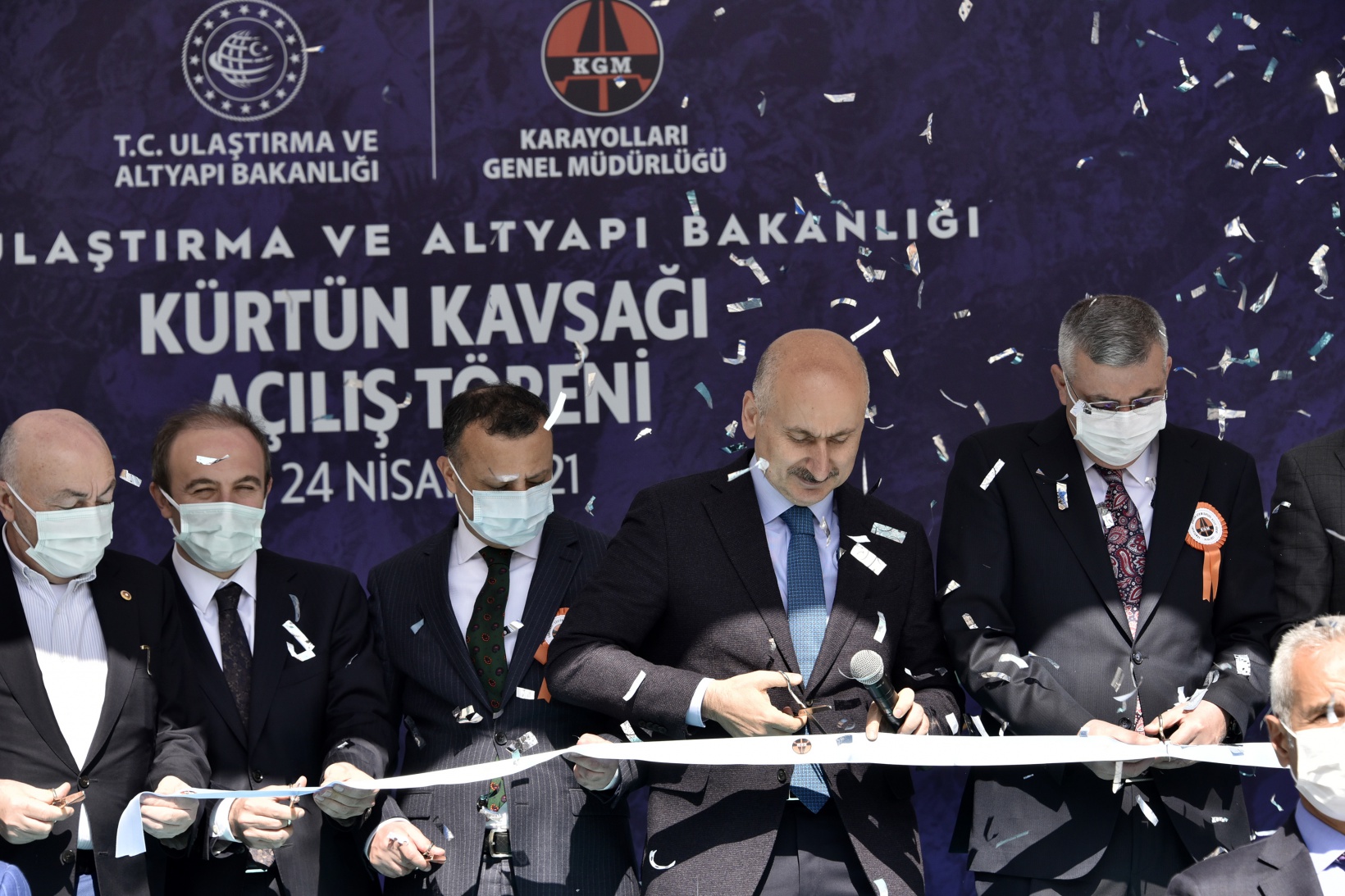 Kürtün Ayrım Kavşağı ve Tüneli törenle hizmete girdi   24