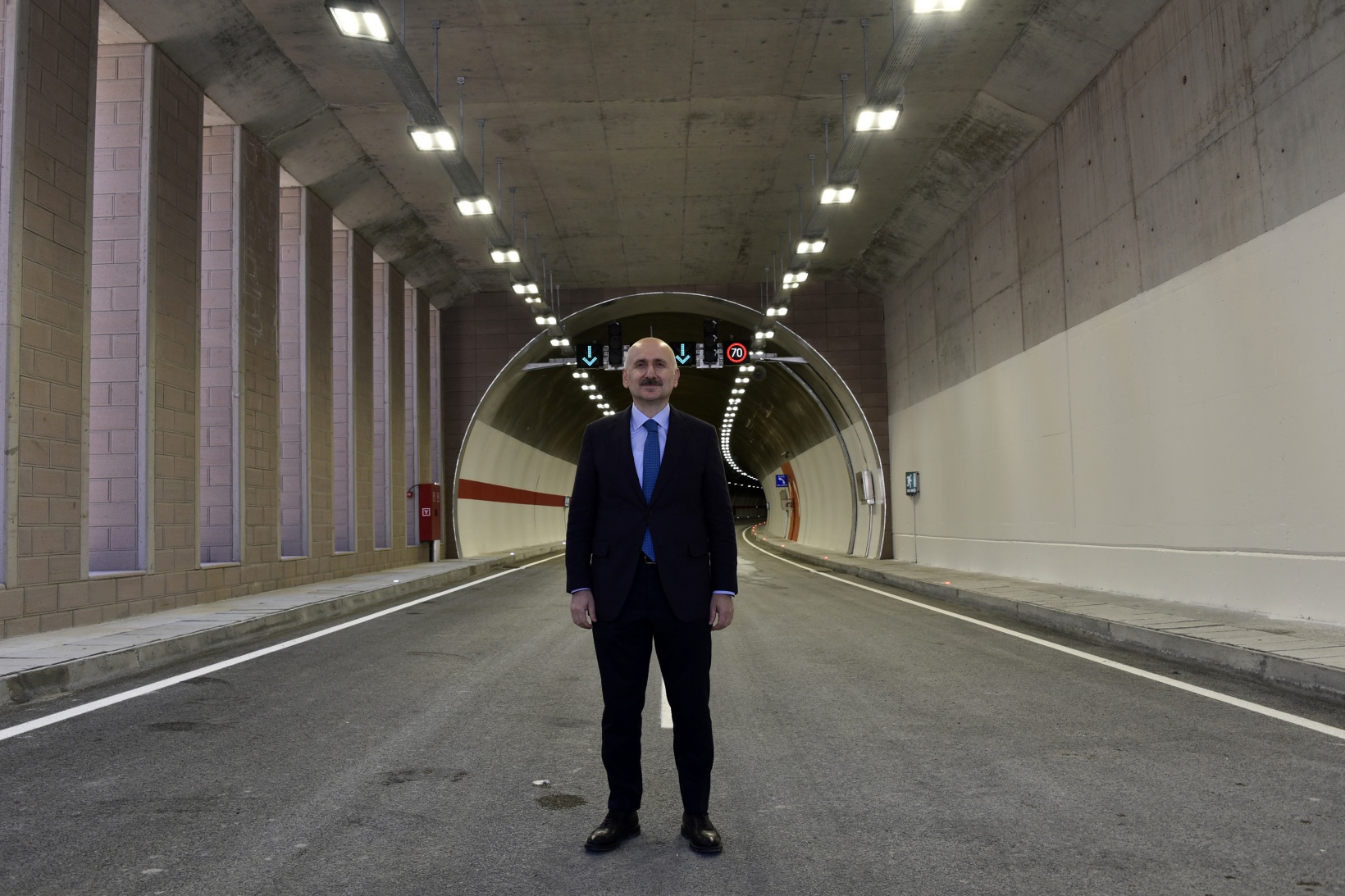 Kürtün Ayrım Kavşağı ve Tüneli törenle hizmete girdi   25