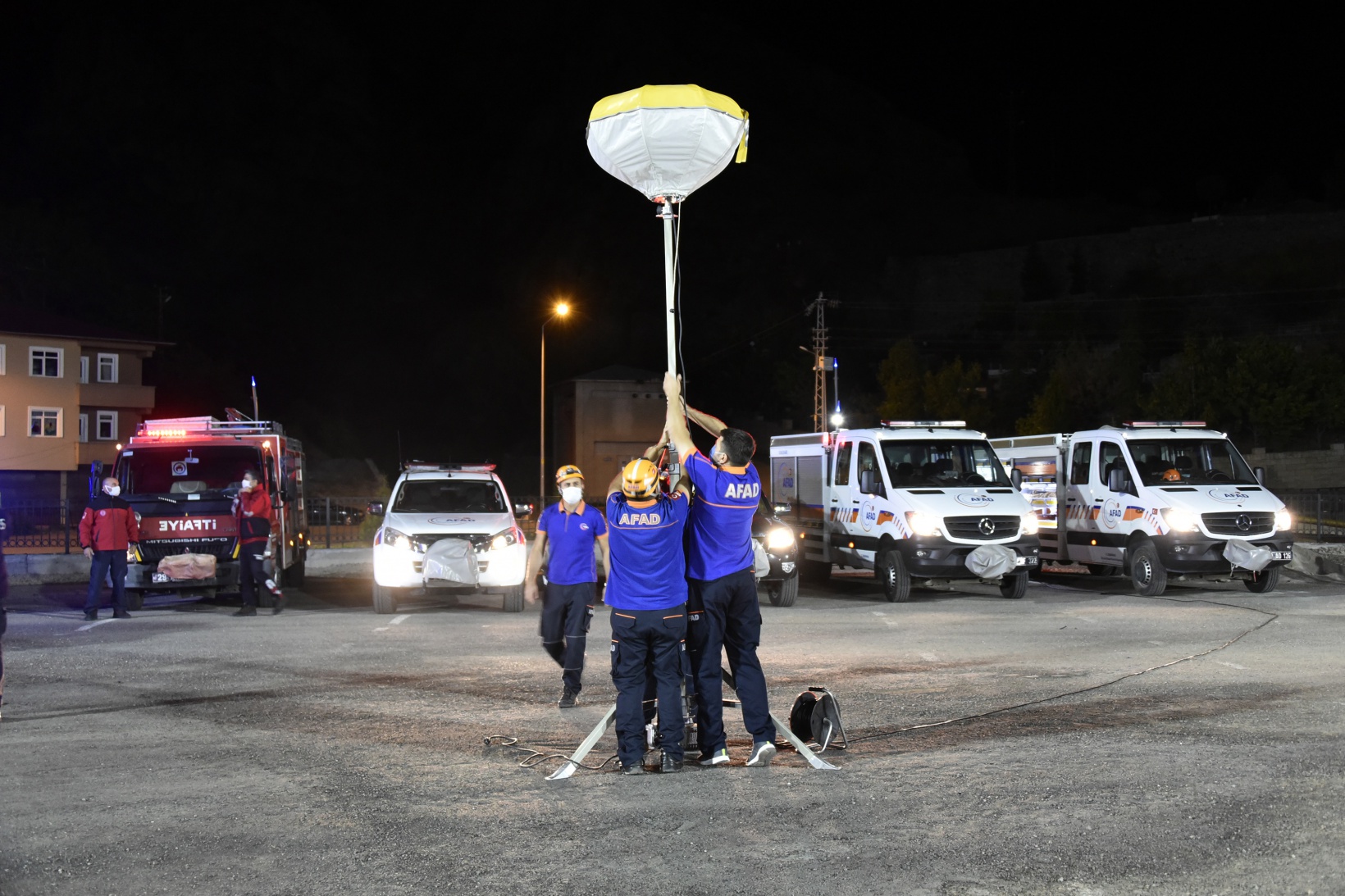 Gümüşhane’de İstanbul depreminin yıldönümünde deprem tatbikatı 14