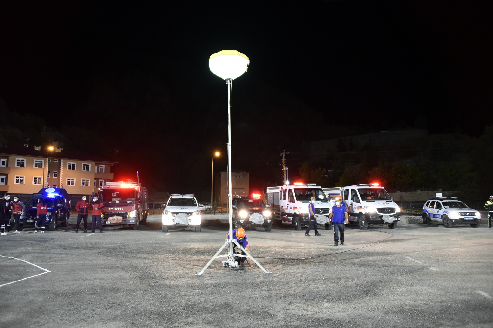 Gümüşhane’de İstanbul depreminin yıldönümünde deprem tatbikatı 13