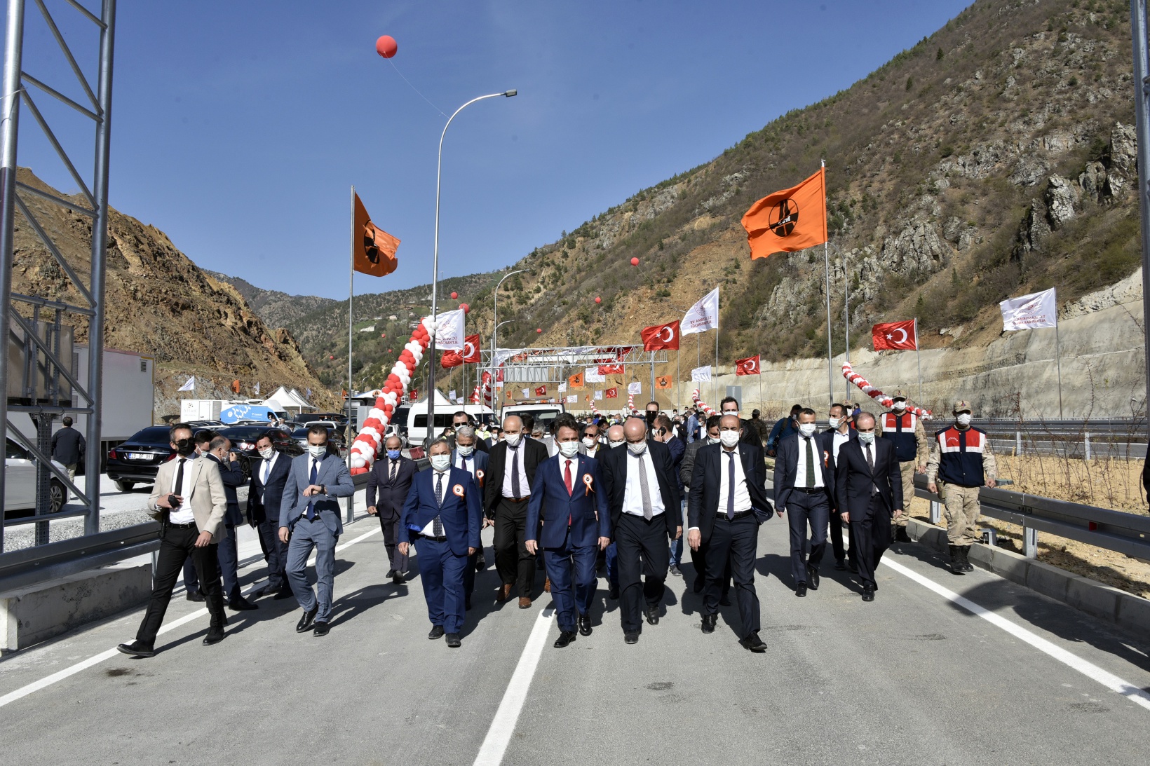 Kürtün Ayrım Kavşağı ve Tüneli törenle hizmete girdi   6