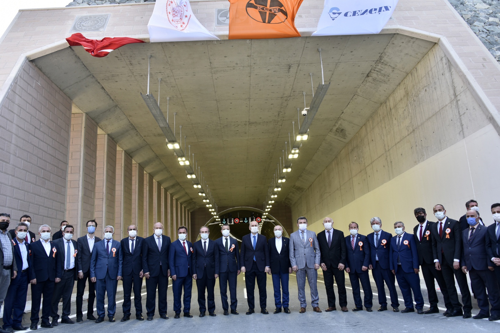 Kürtün Ayrım Kavşağı ve Tüneli törenle hizmete girdi   4