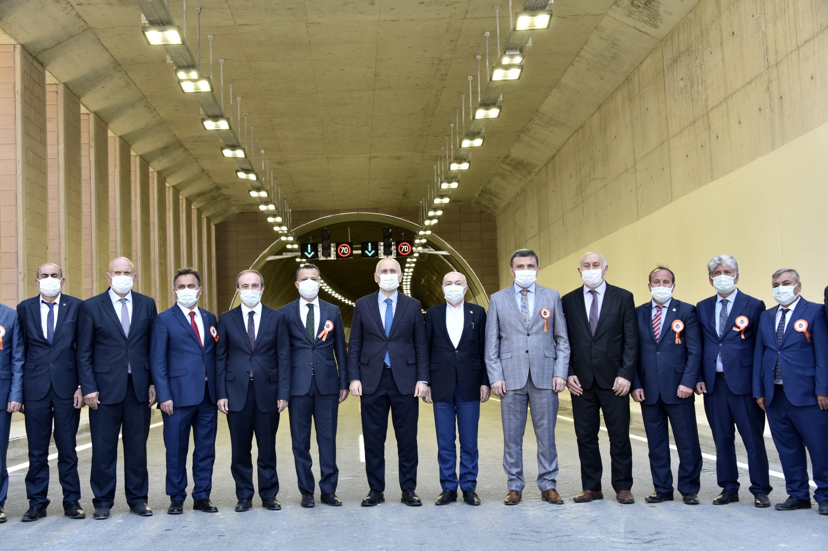 Kürtün Ayrım Kavşağı ve Tüneli törenle hizmete girdi   21