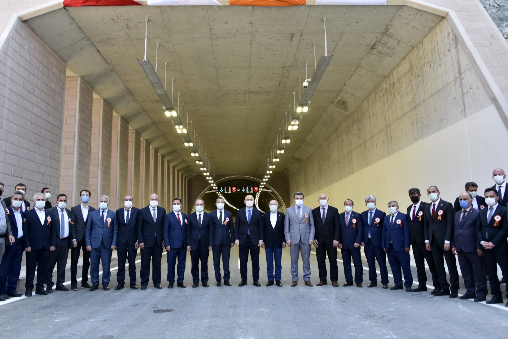 Kürtün Ayrım Kavşağı ve Tüneli törenle hizmete girdi   14