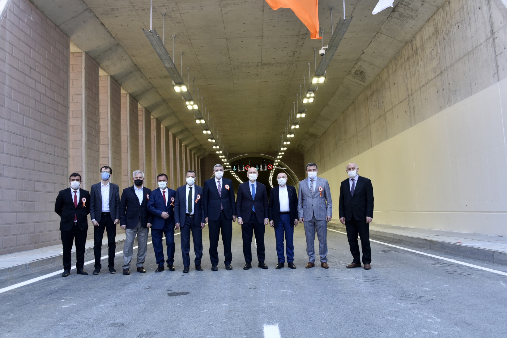 Kürtün Ayrım Kavşağı ve Tüneli törenle hizmete girdi   22