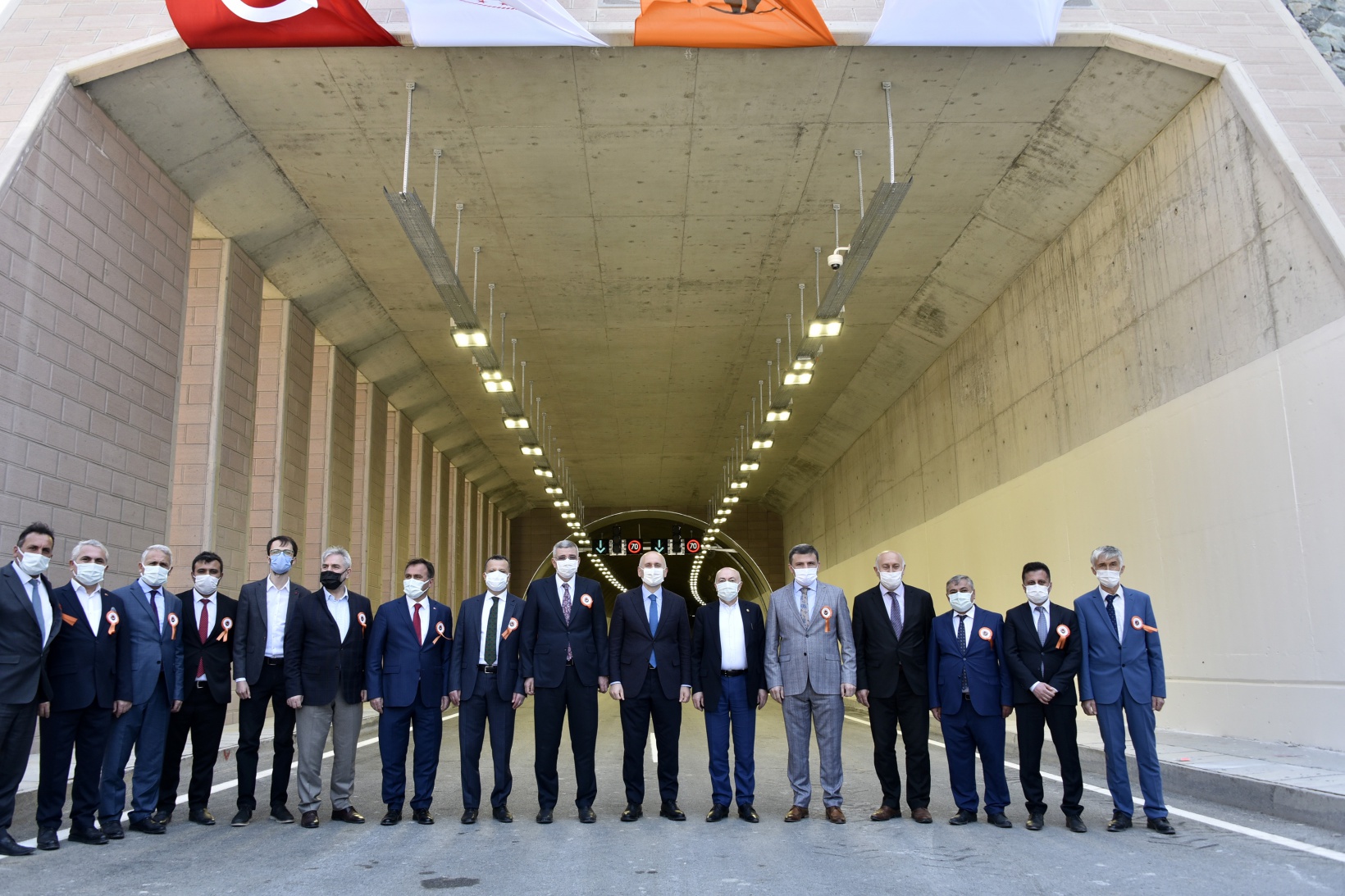 Kürtün Ayrım Kavşağı ve Tüneli törenle hizmete girdi   3