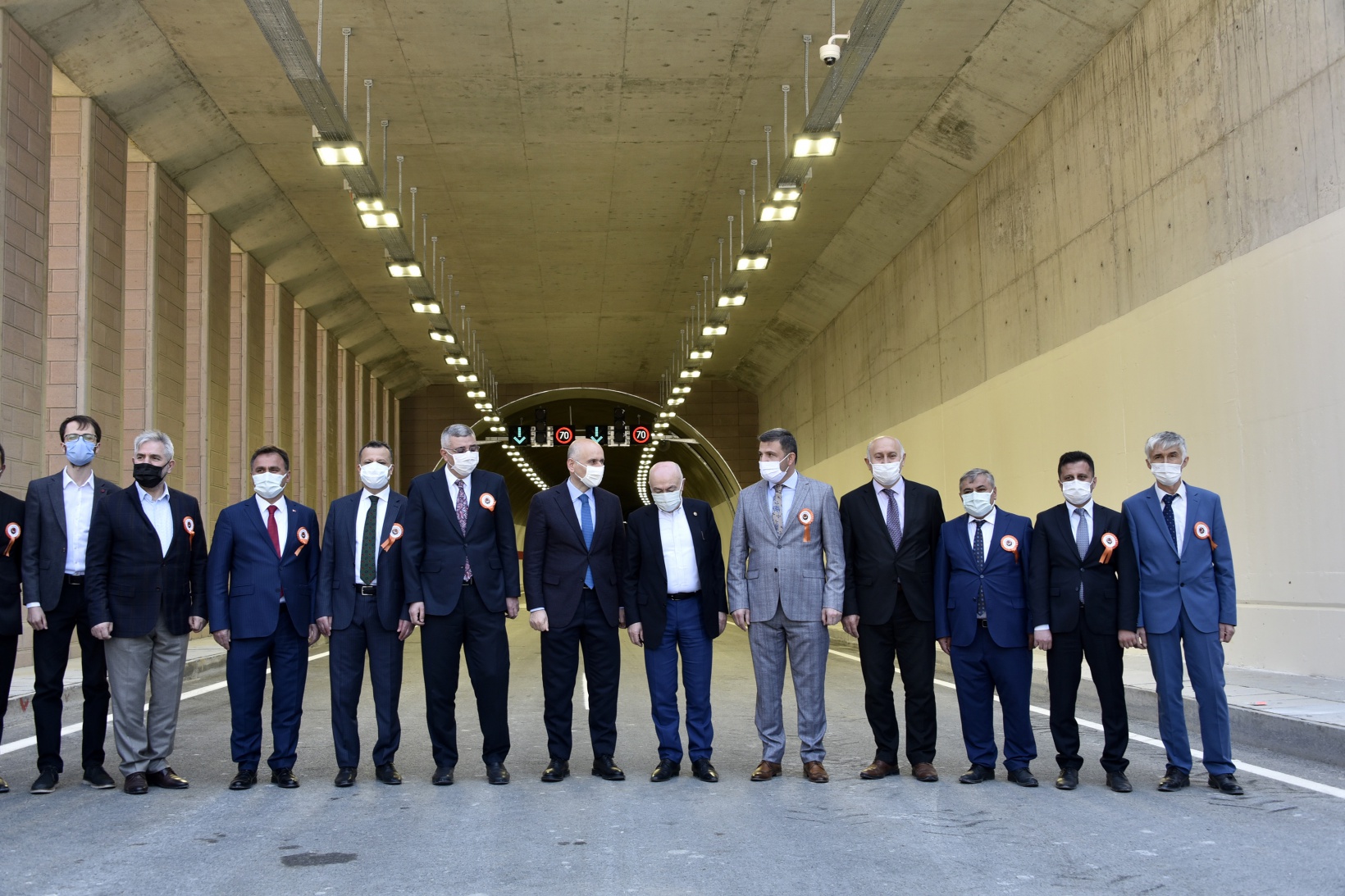 Kürtün Ayrım Kavşağı ve Tüneli törenle hizmete girdi   19