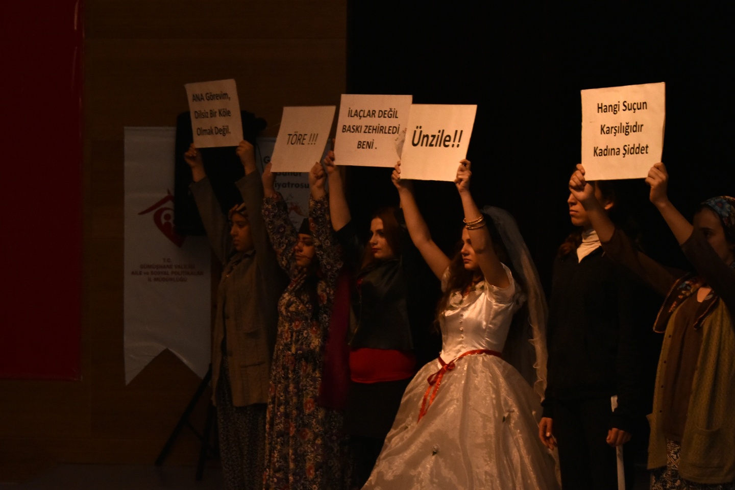 Gümüşhane’de Kadına Yönelik Şiddete Karşı Mücadele Günü programı 23