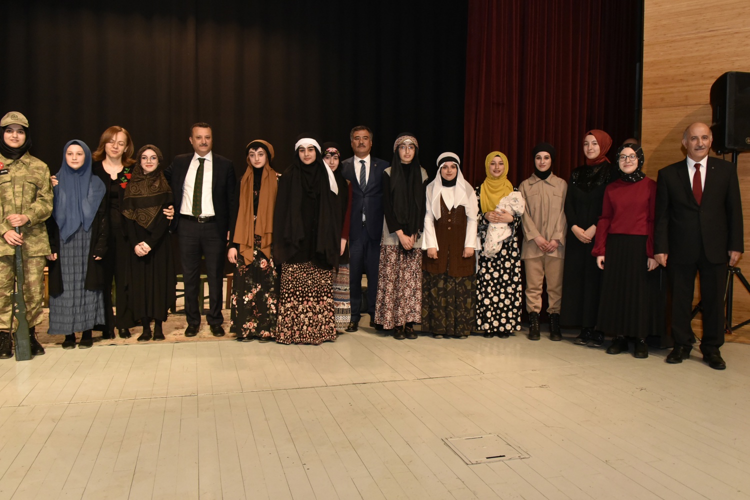 Gümüşhane’de İstiklal Marşı’nın kabulünün yıldönümü kutlandı 55