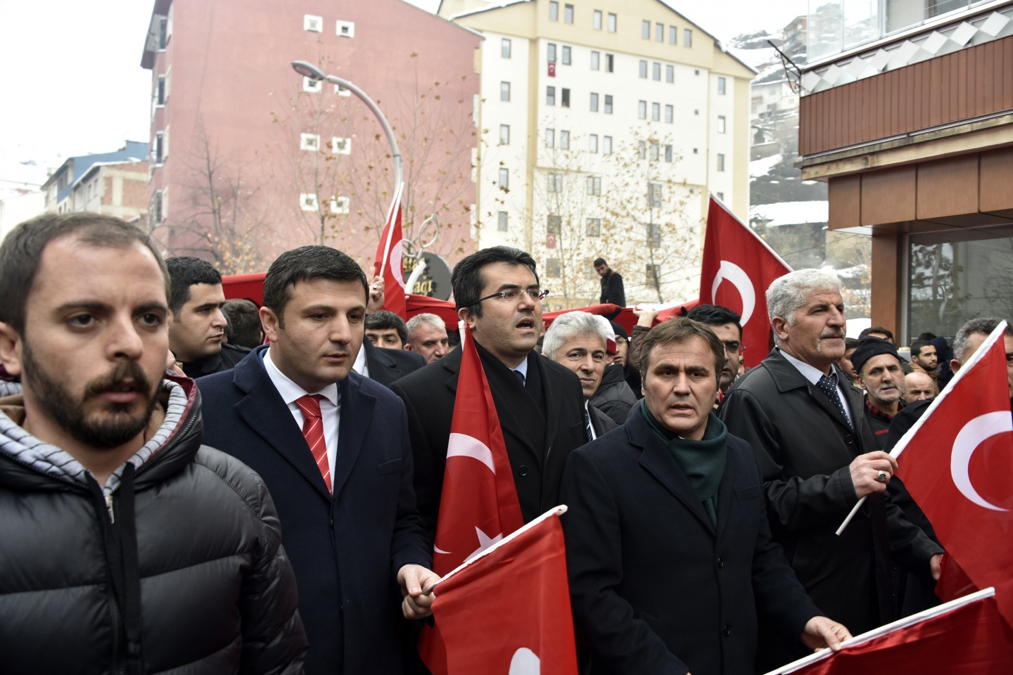 Gümüşhane'de 10 bin kişi terörü lanetledi 2