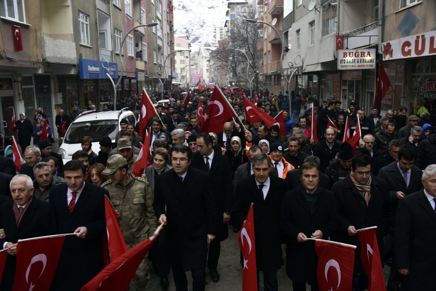 Gümüşhane'de 10 bin kişi terörü lanetledi 4
