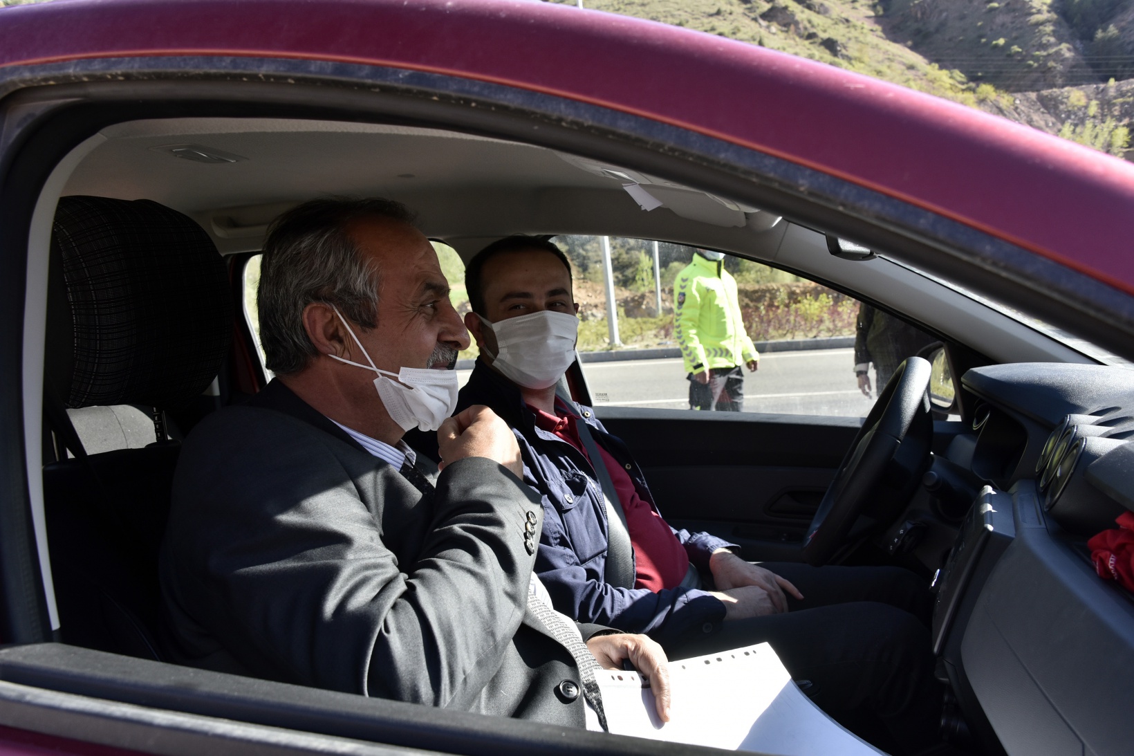 Gümüşhane’de ‘tam kapanma’ denetimi 1