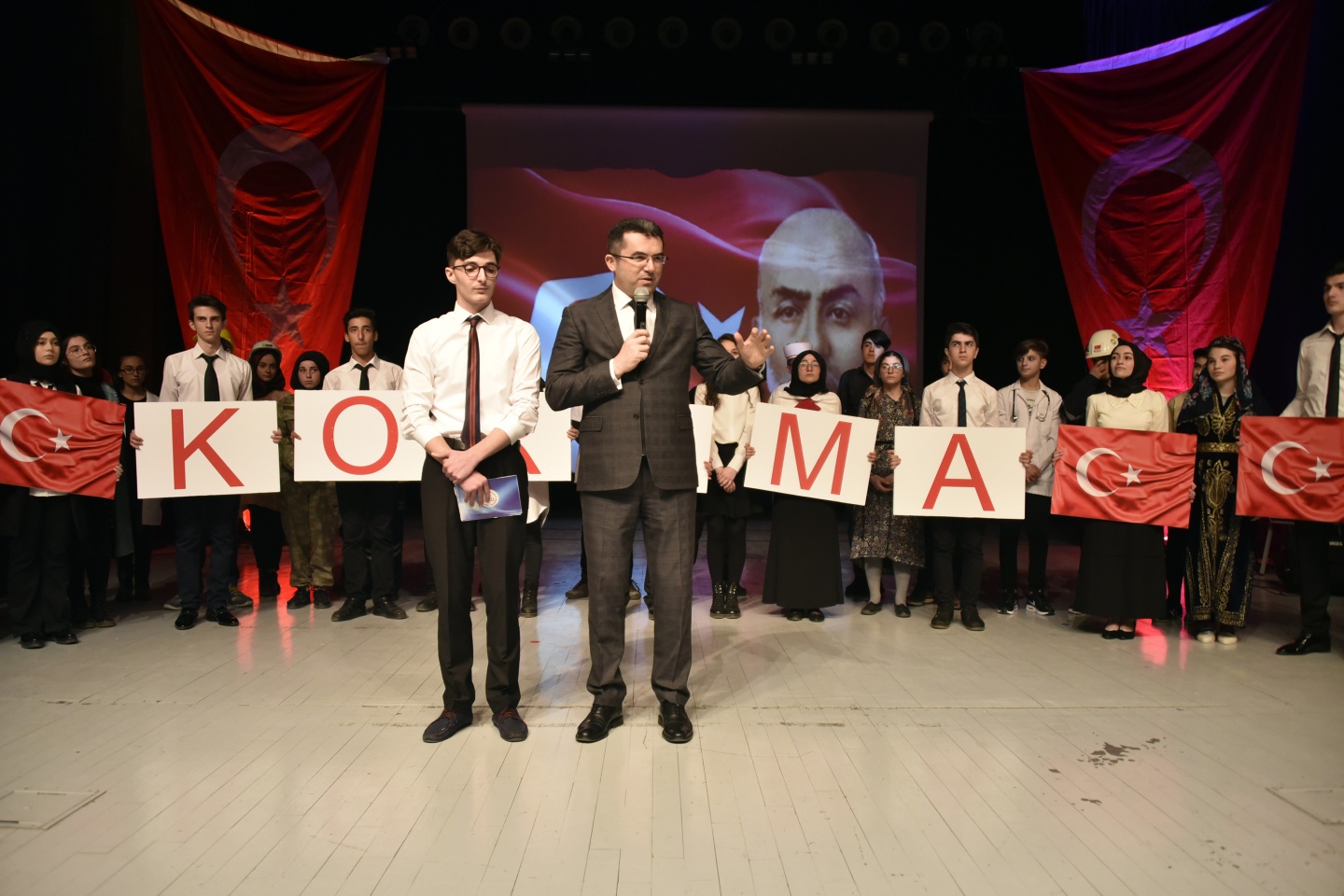 İstiklal Marşı’nın kabulünün 97.yıldönümü Gümüşhane’de kutlandı 24