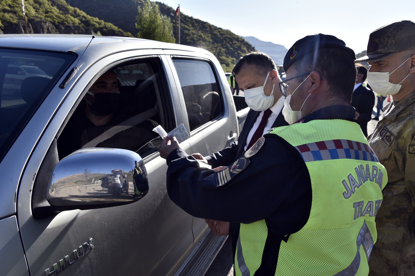 Gümüşhane’de ‘tam kapanma’ denetimi 3