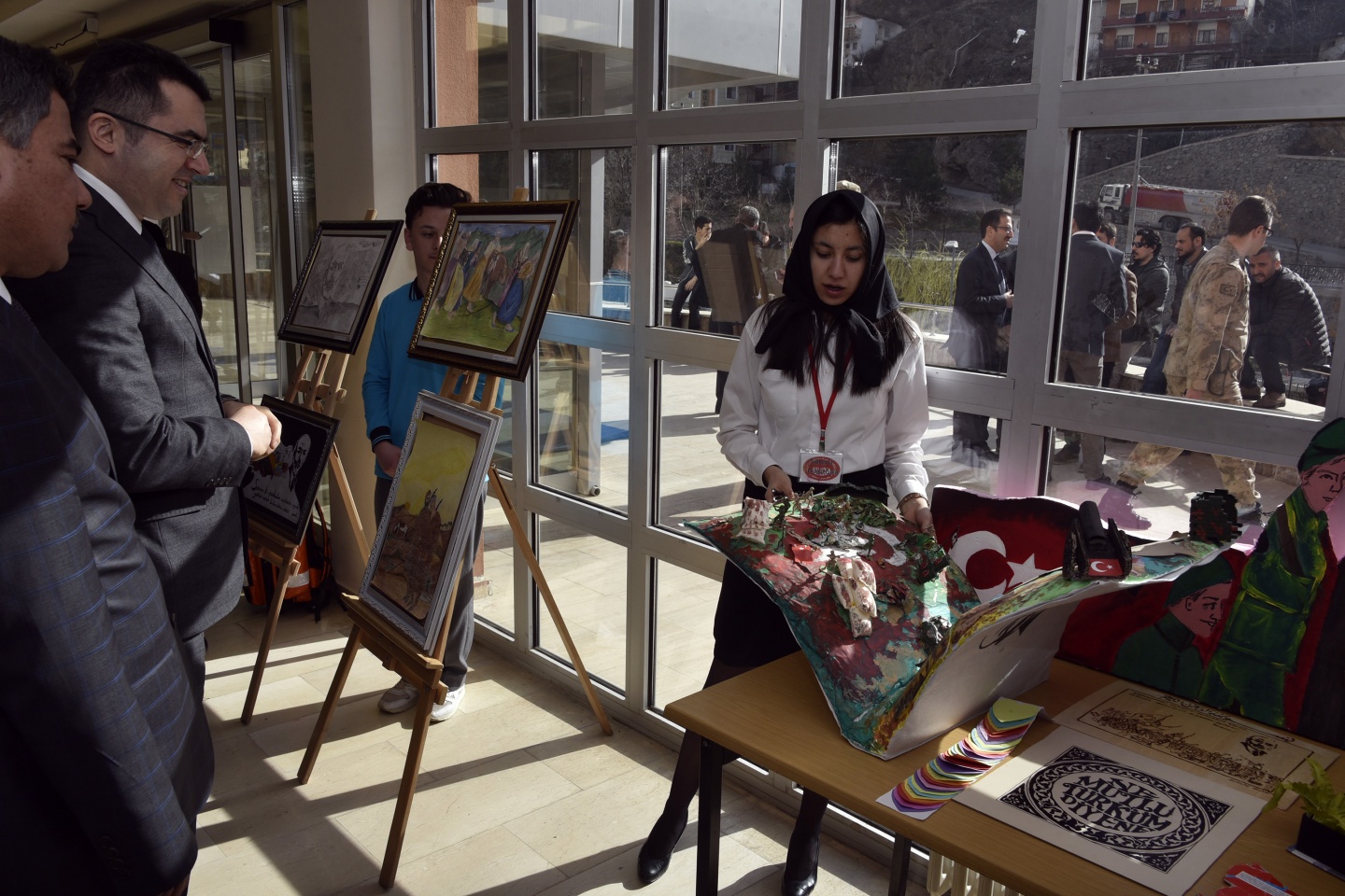 İstiklal Marşı’nın kabulünün 97.yıldönümü Gümüşhane’de kutlandı 30